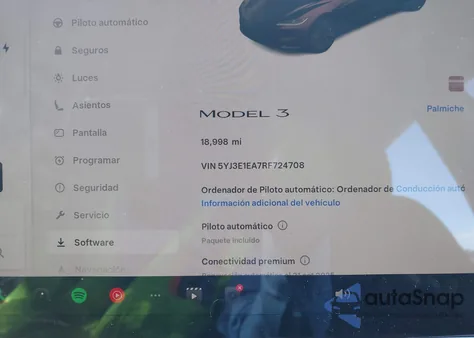 2024 Tesla Model 3 Long Range Dual Motor All-Wheel Drive/Rear-Wheel Drive из США, поврежденный, VIN 5YJ3E1EA7RF724708